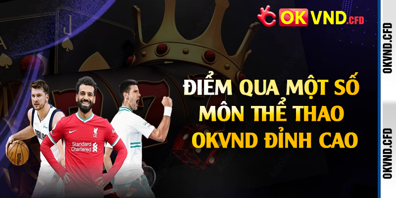 Điểm qua một số môn thể thao OKVND đỉnh cao